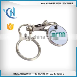 Supermarket Shopping Cart Coin Shopping Trolley Coin thumbnail-1