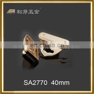 2016 Fashion Classic Metal Turn Lock For Bag Accessories, Custom Twist Clip Lock thumbnail-3