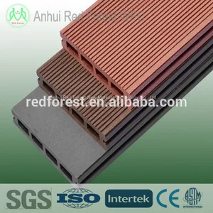 Anti UV Wood Plastic Composite Flooring thumbnail-2