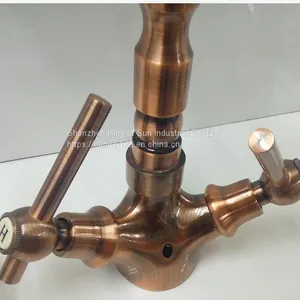 Brass Kitchen Mixer Faucets in Polish Chrome thumbnail-3