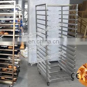 Industrial Bread Baking Oven/64 Trays Gas Roll-in Rotary Industrial Bread Baking Machine thumbnail-3