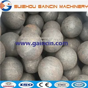 Rolled Grinding Media Ball, Steel Grinding Media Mill Balls, Steel Forged Mill Balls, Grinding Media Steel Balls thumbnail-1