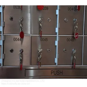 Hotel Lobby Deposit Safe Box ,Bank Vault Safe Deposit Locker thumbnail-1
