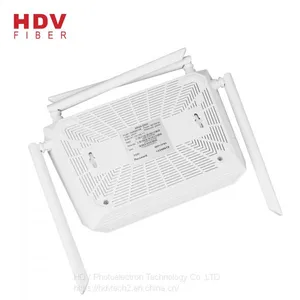 Dual Band 2.4G&5G FTTH 4GE+4WIFI+1POTS+1USB 5dBi 4 Antennas AC XPON GPON ONU For ZTE Huawei thumbnail-3