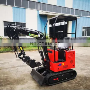 New Design Cheap Price 1 Ton Mini Crawler Excavator for Sale thumbnail-2