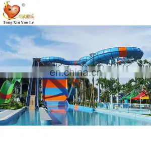 Fiberglass Water Slide Swimming Pool Slide thumbnail-5
