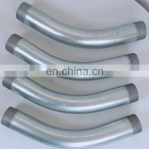 East Conduit Hot Dip Galvanized 22.5 Degree Elbow Pipe Fitting Rigid Bends thumbnail-2