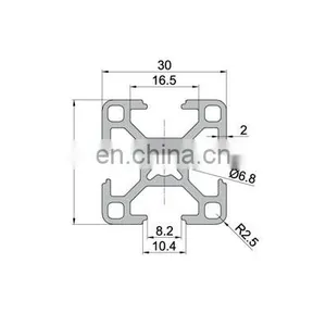 SHENGXIN 30 x 30 Aluminum Extrusion Profile t Slot 3030 Table Perfiles de Aluminio thumbnail-2