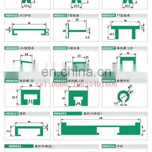 Green Ultra Slider Plastic Guide Rails, UHMW-PE Guide Track thumbnail-6