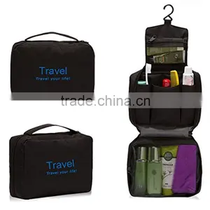 Portable Toiletry Bag Wash Bag Bathroom Hanging Bag Travel Bag Zipper Storage Bag Drawer Dividers Cosmetic Makeup Pouch With Mu thumbnail-1