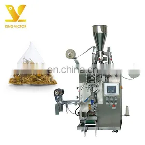 KV High Safety Level Packing Filling Machine for Triangle Tea Bag Health Tea thumbnail-1