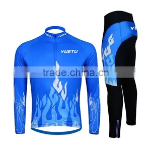 Summer Cheap Outdoor Sports Long Sleeve Mesh Jerseys Set thumbnail-1