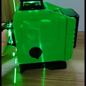 Blue Cross Line 3D 12 Lines GreenBeam Laser Level for Decoration & Construction thumbnail-1