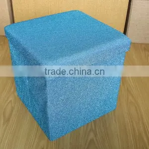 Perfect Size Foliding Square Ottoman thumbnail-3