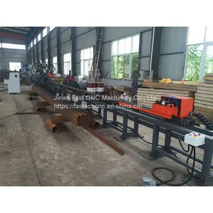 Punching Marking And Shearing CNC Angle Line Machine For Angle Tower , ISO Pass Model JX0707 thumbnail-5