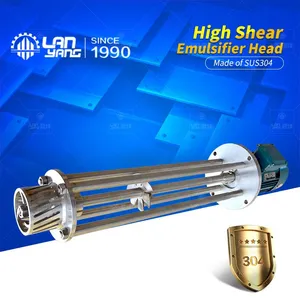 TRL Series Pipeline High Shear Dispersing Emulsifier，Stainless Steel Emulsifying Head thumbnail-1