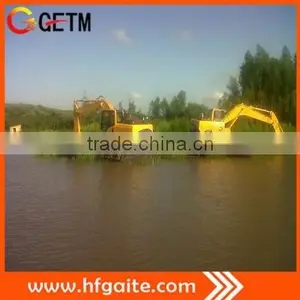 Floating Excavator for Cleaning of Lakes, Ponds, Water Reservoir thumbnail-6