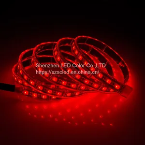 Favorable Price Easy To Carry LC5050 Single Color BLUE 72 Pixel /m 17.3w/m DC24V White PCB Led Strip Light thumbnail-2