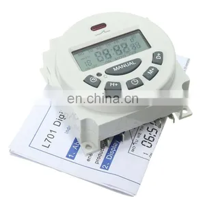 L701 12V/110V/220V LCD Digital Programmable Control Power Timer Switch Time Relay thumbnail-3
