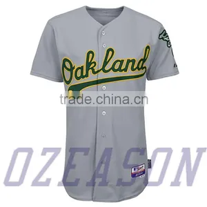 Exported Fashional Design Blank White Softball / Baseball Jersey Uniform for Competition thumbnail-5