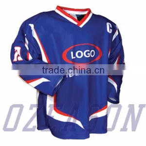 High Quality Custom Sublimation Cheap Ice Hockey Jersey for Team thumbnail-2