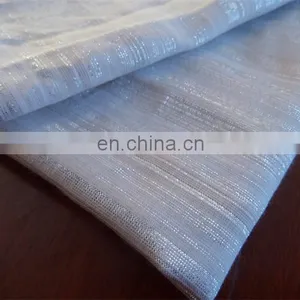 Bulk Stock Wholesale Price Cotton Poplin Sliver Lurex Shirting Fabric thumbnail-3