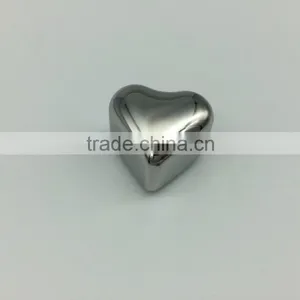 Reusable Heart Shape Stainless Steel Ice Cubes for Party thumbnail-4