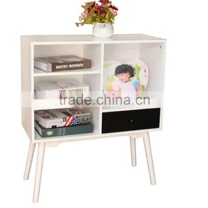 Simple Style Bookcase With Drawer thumbnail-1