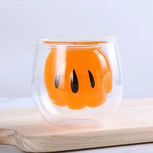 Household High Borosilicate Double Glass Cup High Temperature Resistant Wave Cup thumbnail-3