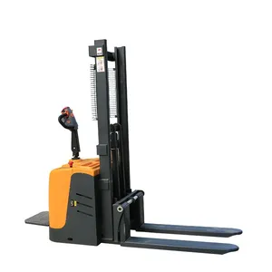 CE APPROVED FULL ELECTRIC PALLET STACKER thumbnail-4
