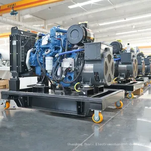 Water Cooled 25 Kva 3 Phase Generator 20kw Generator With Good Price thumbnail-5