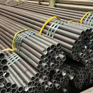 Baotou Steel GB/T18248 JIS G3429 EN10083 EN10297 35CrMo 37Mn 34CrMo4 Seamless Steel Pipes for Gas Cylinders thumbnail-2