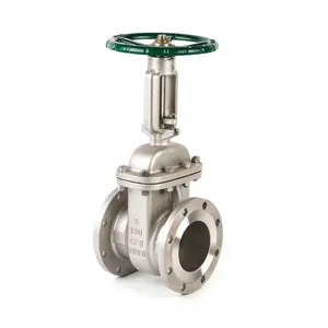 API 304 Stainless Steel Flange SS Gate Valve 300LB 316L Large Diameter ANSI Hard Seal Manual Gate Valve thumbnail-4