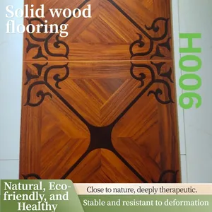 Luxury Wood Grain Flooring, Modern Minimalist Style Laminate Flooring thumbnail-1