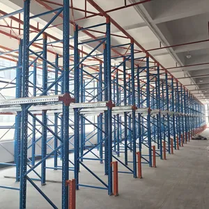 Customized Powder Coated Steel Drive in Warehouse Storage Rack thumbnail-5