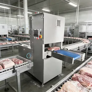 Automatic Meat Band Saw for Cutting Lamb Chop With Automatic 8-Cuts System thumbnail-1