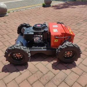 Hybrid Electric Battery Electric Battery Wireless Radio Control Lawn Mower thumbnail-1