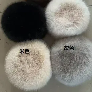 Winter Thick Fluffy Plush Skull Cap thumbnail-3