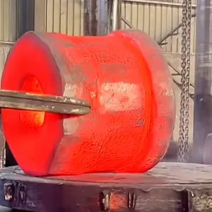 Valve Cylinder Body Open-Die Forgings, Custom Forged Valve Cylinder Blanks for Hydraulic & Pneumatic Equipment, Professional Forging Manufacturer thumbnail-2