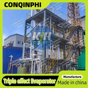 304 Stainless Steel Low-Temperature Evaporator With PLC Control and 220V Power Supply for Industrial Use thumbnail-2