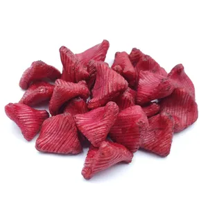 Baked Non-Fried Chili Garlic Shoyu Rice Crackers, Ribbed Triangular Japanese Rice Puff Snacks, OEM Private Label Bulk Supply thumbnail-2