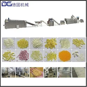 White and Yellow Panko Small Particles Extruded BreadCrumb Chips Food Extruder Bread Crumb Crusher Machine thumbnail-1