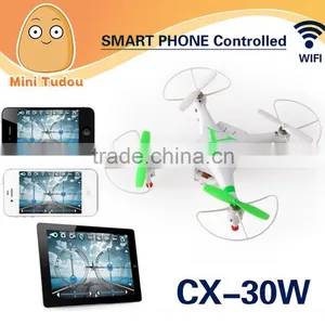 2014 Newest Style Cx-30W 2.4G 4CH Midium Size RC Quadcopter By Wifi Controll thumbnail-1