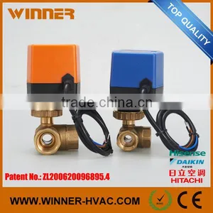 Electric Brass Motorized Modulating Control Valve With Positioner thumbnail-1