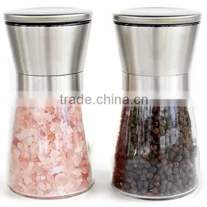 304 Stainless Steel Salt and Pepper Grinder Set for Professional Chef Quality Choice thumbnail-6