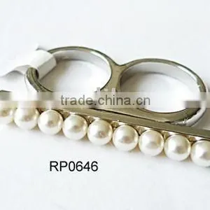 Pear Connector Finger Ring thumbnail-1