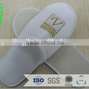 Waffle Cloth Disposable Hotel Slipper /washable Hotel Gusets Slippers thumbnail-1