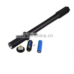 High Lumen 3W Aluminum Baton Long Range Intrinsically Safe Flashlight thumbnail-5