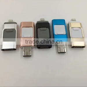 Custom Otg Usb Flash Drive for Iphone and Androil thumbnail-4
