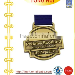 Pedal for Scotland Metal Medallion Wholesales thumbnail-1